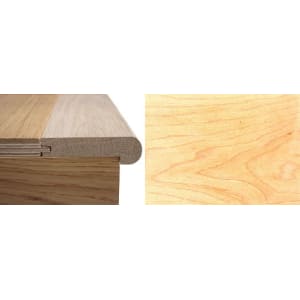 Solid Maple Stair Nosing Profile Solid Hardwood 12mm 2.4m