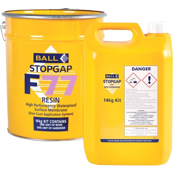 Ball F77 Stopgap 1 Coat Liquid DMP 14kg