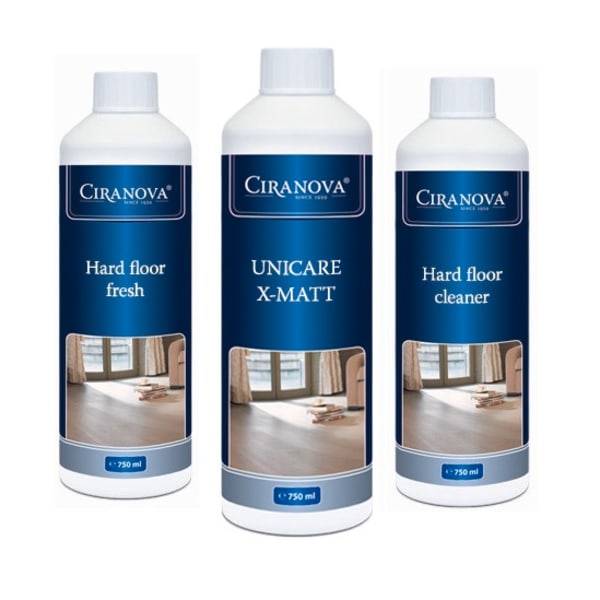 Ciranova Matt Lacquered Wood Floor Maintenance Kit - Image 2