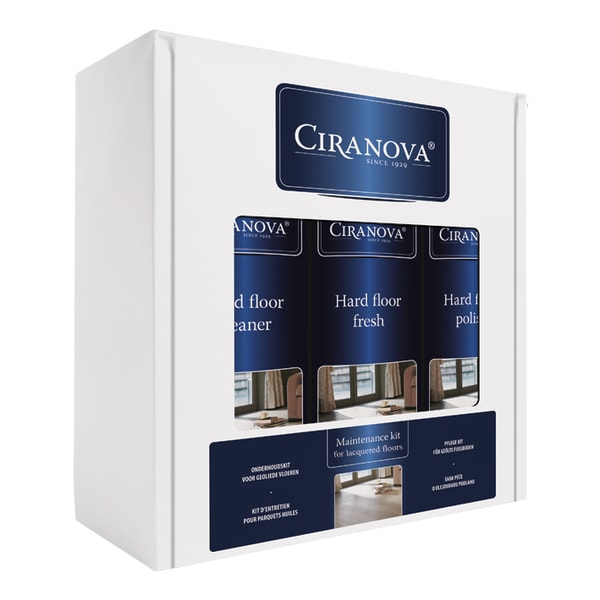 Ciranova Satin Lacquered Wood Floor Maintenance Kit