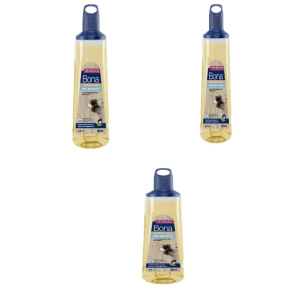 Bona Oiled Floor Spray Mop Refill TRIPLE PACK