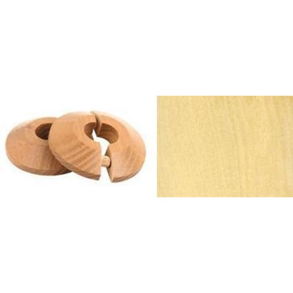 Maple Solid Wood Pipe Rose Pack of 2