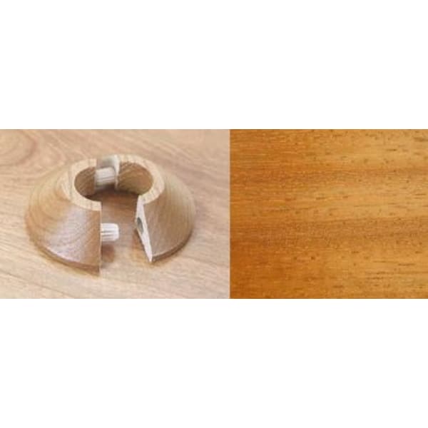 Iroko Solid Wood Pipe Roses