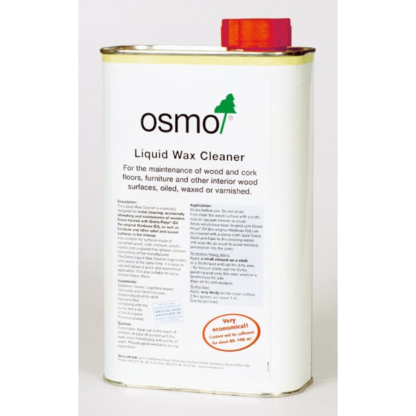 Osmo Liquid Wax Wood Floor Cleaner 1L