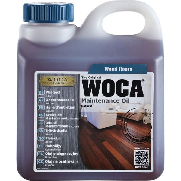WOCA Oil Natural  Maintenance  2.5L (1L = 35m2)