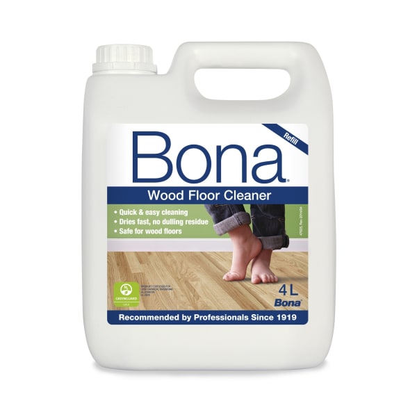 Bona Wood Floor Cleaner 4L Refill for Spray