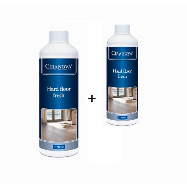 Ciranova Lacquered Wood Floor Fresh  750ml-Twin Pack
