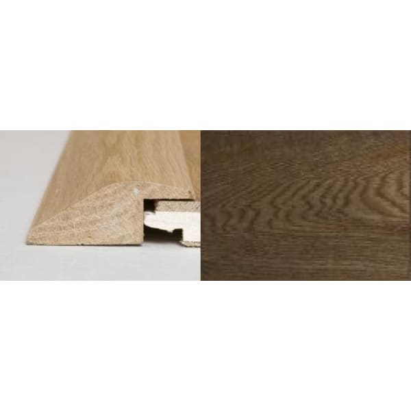 Smoked Oak Ramp Bar Flooring Profile Solid Hardwood 1m