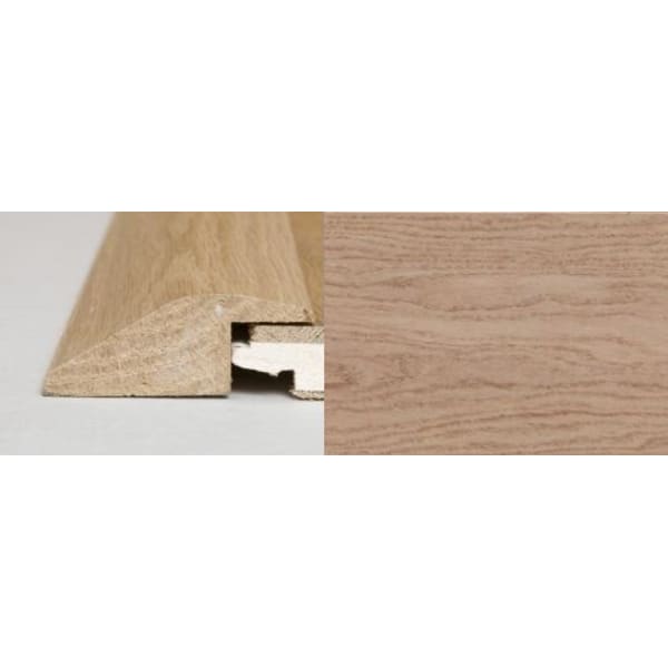 Rustic Grey Stained Solid Oak Ramp Bar Flooring Profile 2.4m