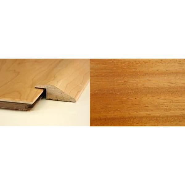 Iroko Ramp Bar Flooring Profile 13mm Rebate Solid Hardwood 2.4m
