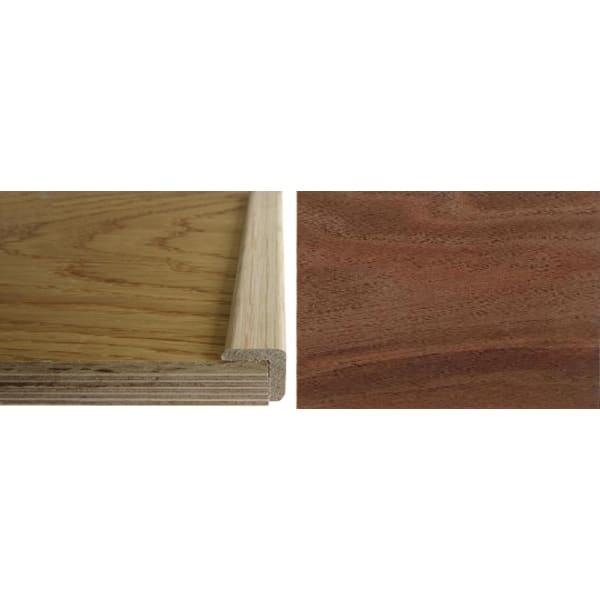 Walnut Solid Hardwood  24mm L-Quadrant 2.7m for Flooring