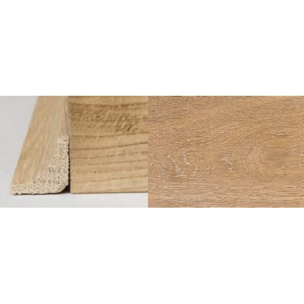 White Wash Stained Oak Solid Hardwood Scotia 2.4m for Flooring