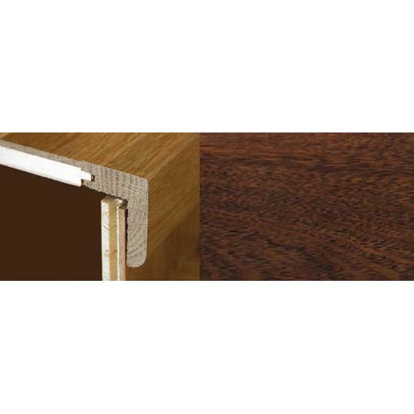 Merbau Stair Nosing Profile Solid Hardwood 2.4m