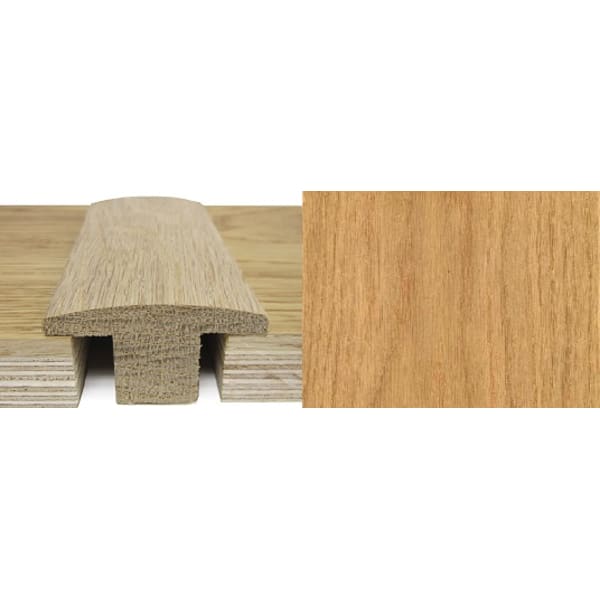 Oak T-Bar Profile Solid Hardwood 20mm Rebate 0.9m