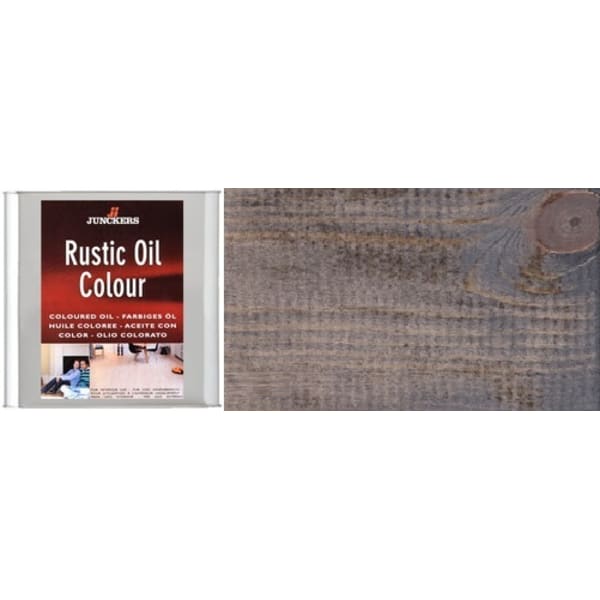 Junckers ANTHRACITE GREY Rustic Wood Flooring Coloured Oil 2.5L - Image 2