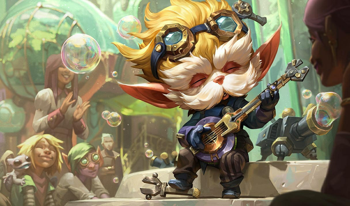 Splash art de Heimerdinger