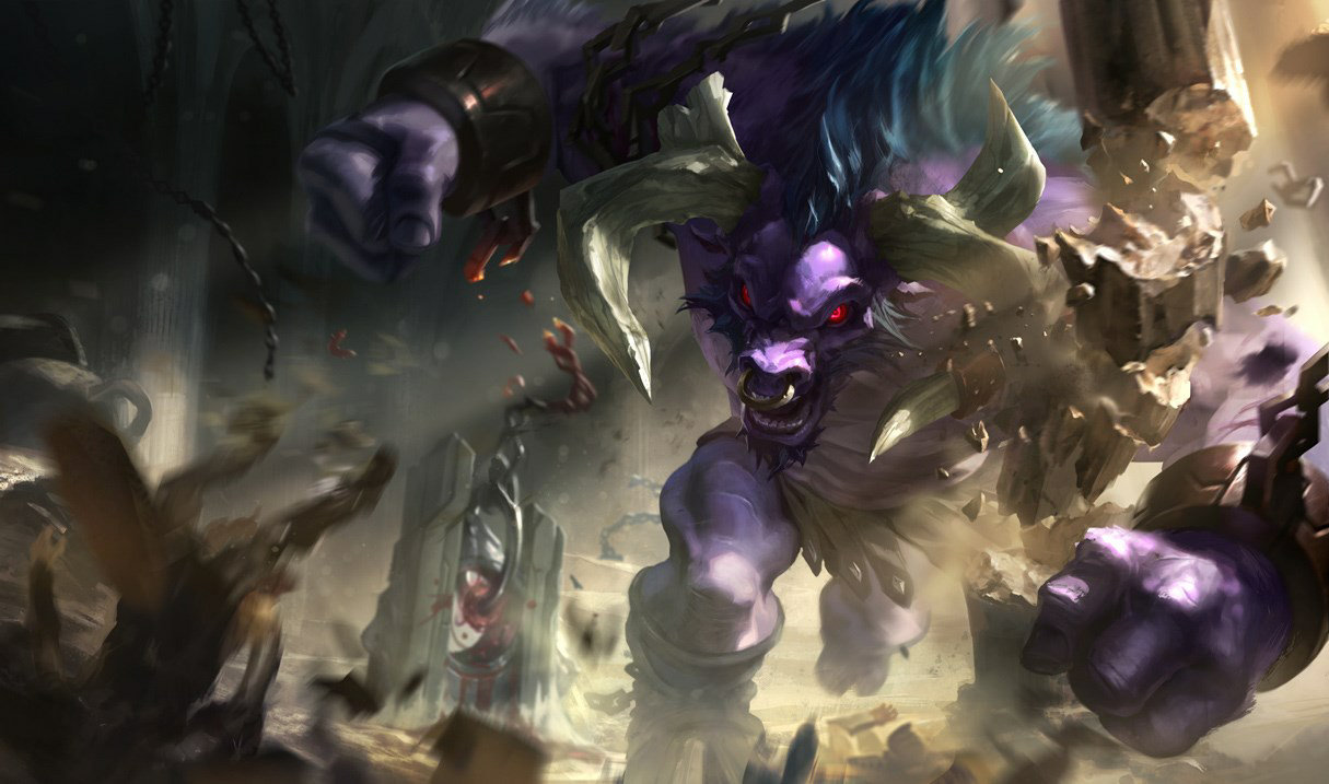 Splash art de Alistar