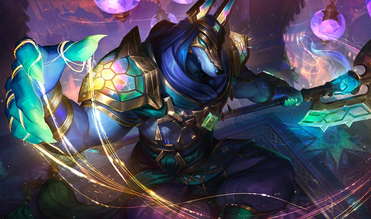 Splash art de Nasus
