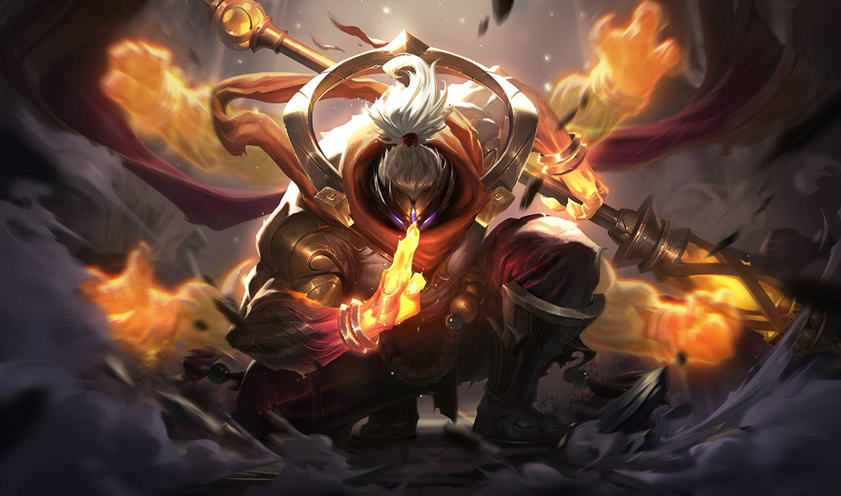 Splash art de Jax