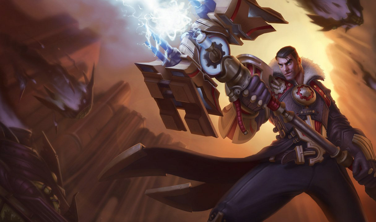 Splash art de Jayce