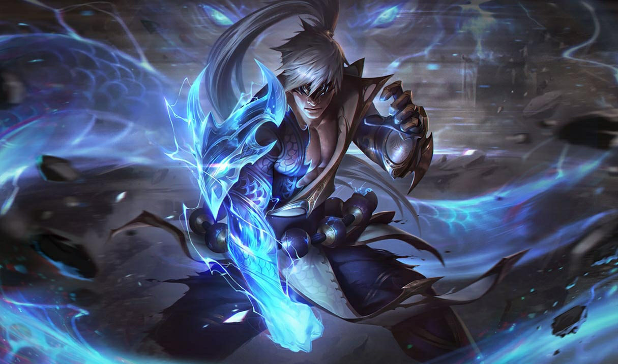 Splash art de Lee sin