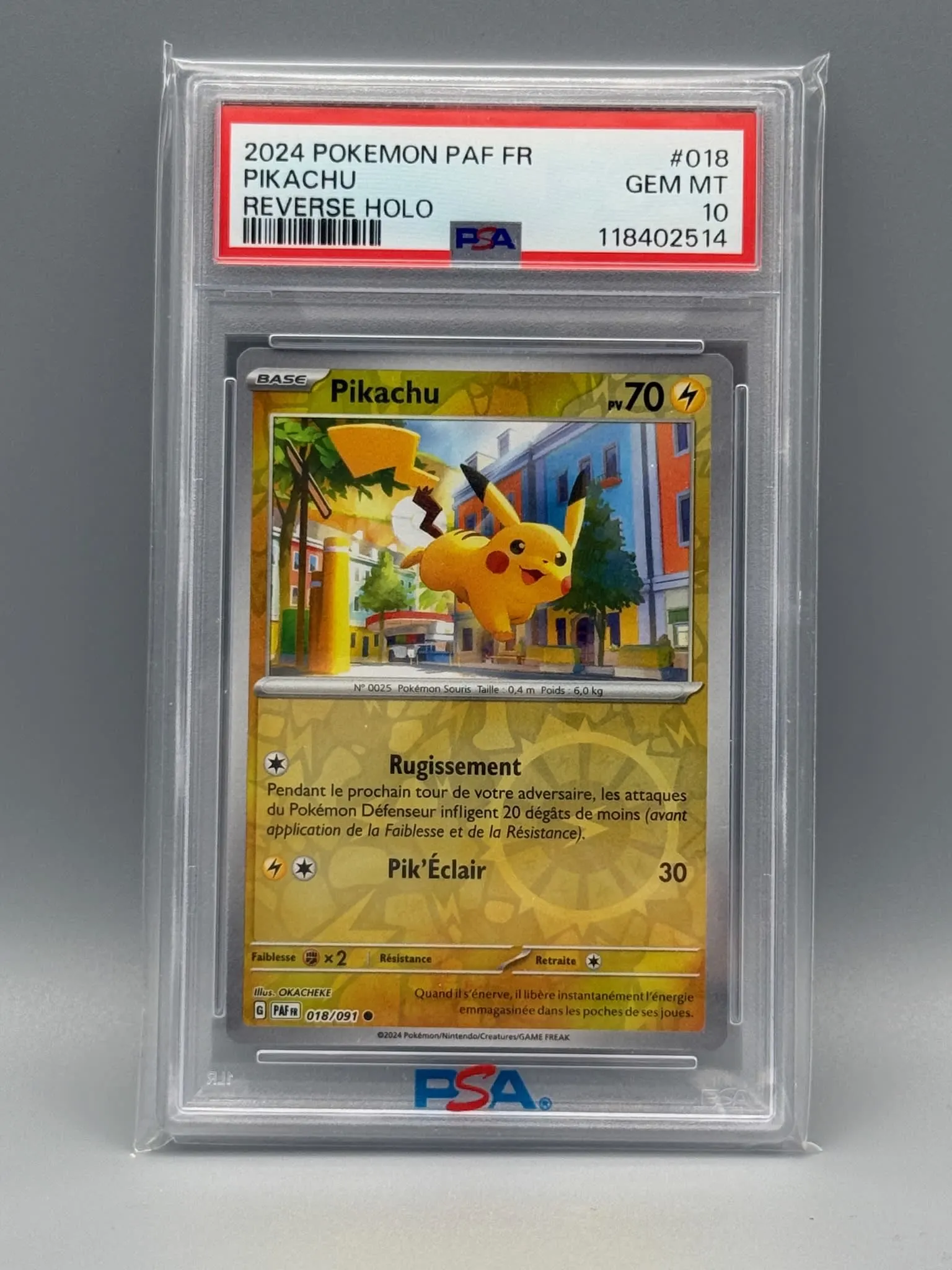 Pikachu (Reverse Holo)