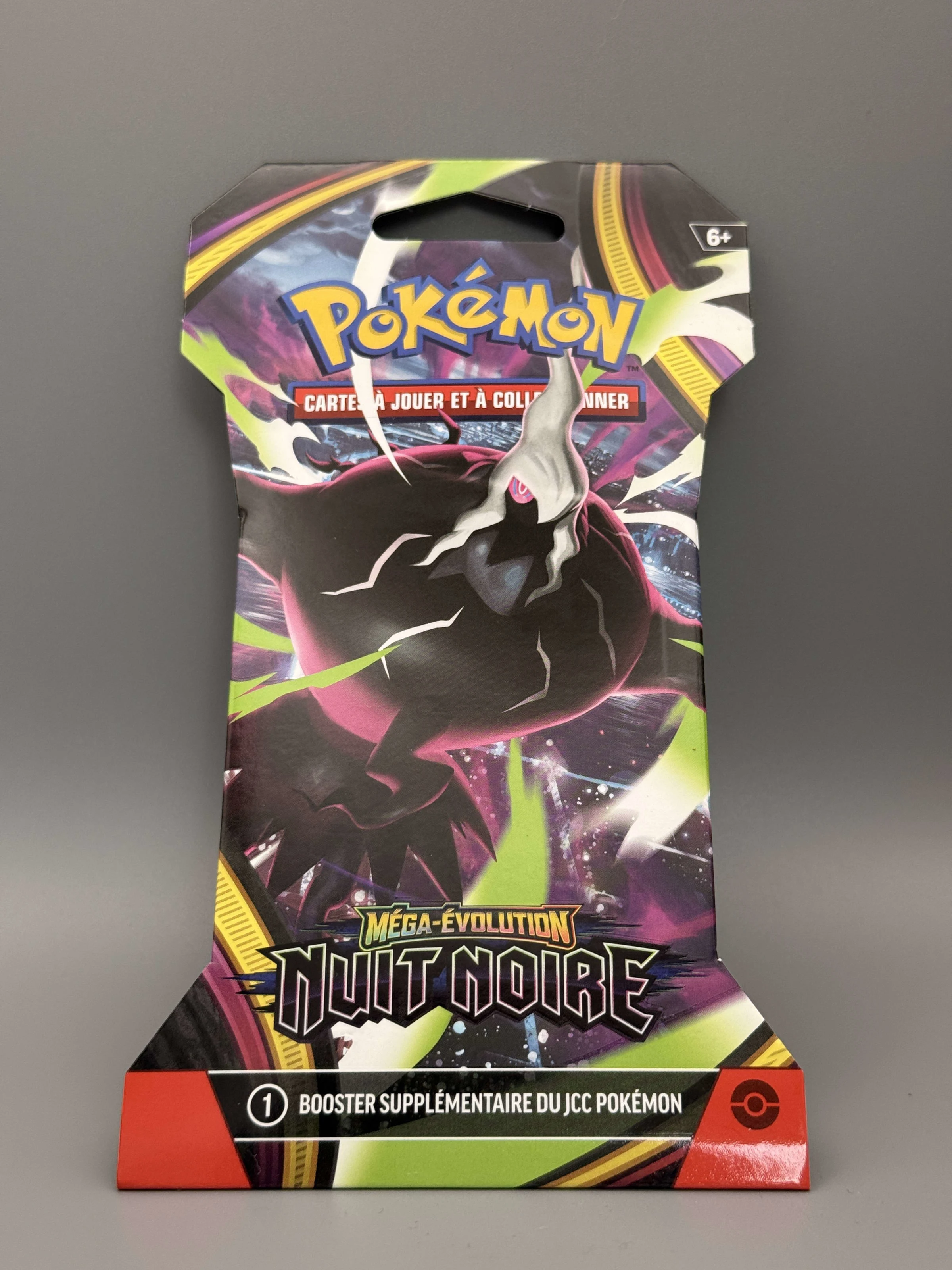 Booster blister Nuit Noire, illustration de Darkrai