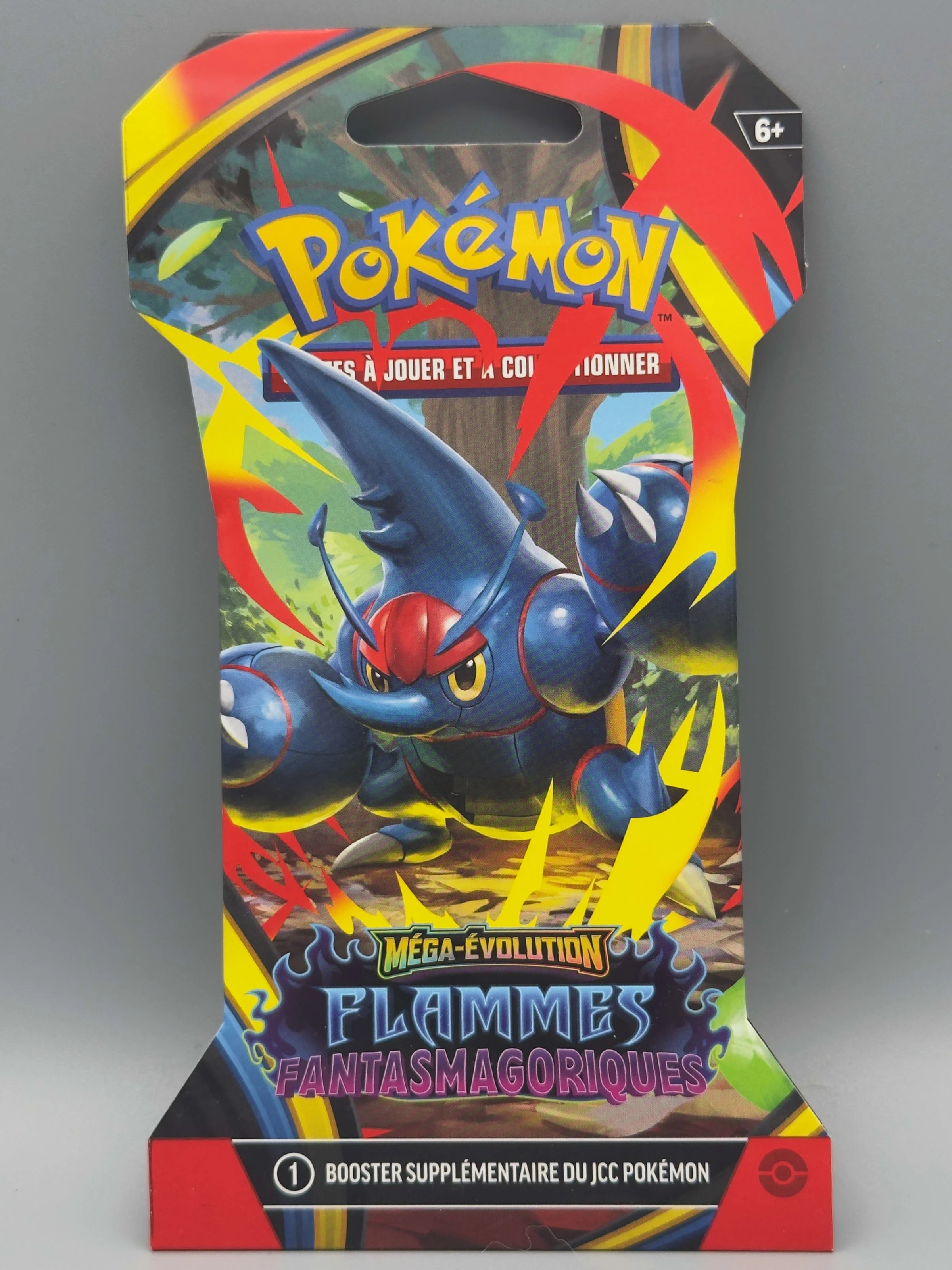 Booster blister Flammes Fantasmagoriques, illustration de Scarhino