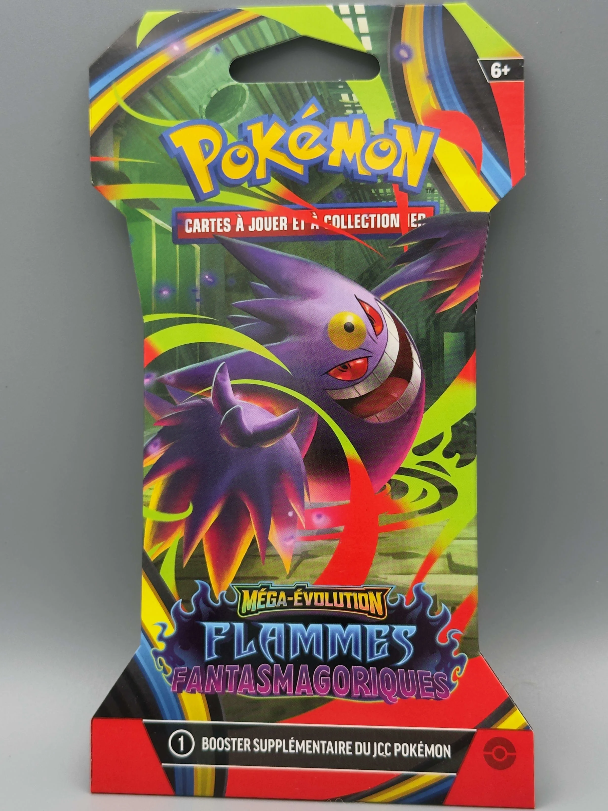 Booster blister Flammes Fantasmagoriques, illustration de Ectoplasma