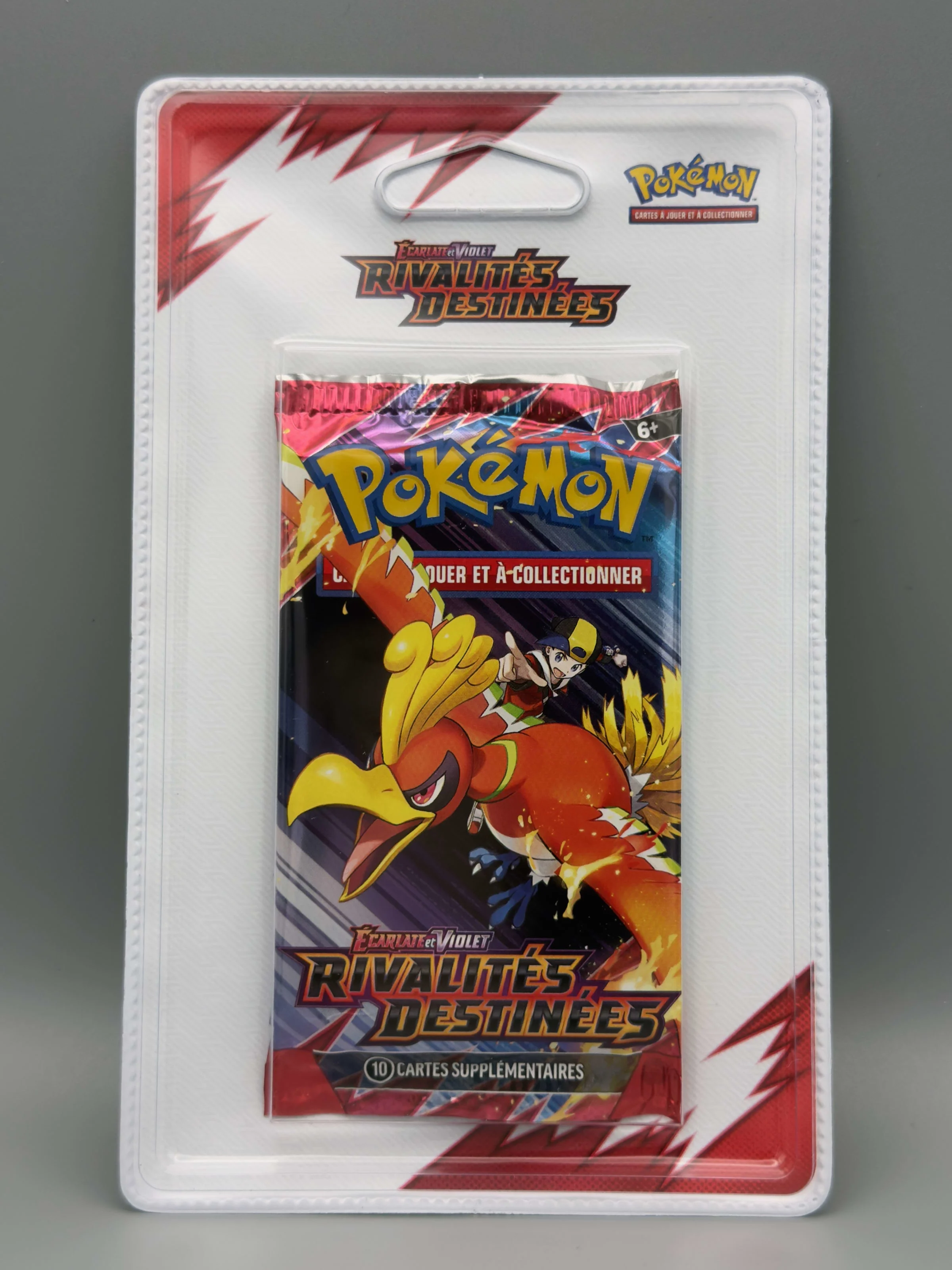 Booster blister Rivalités Destinées, illustration de Luth & Ho-Oh