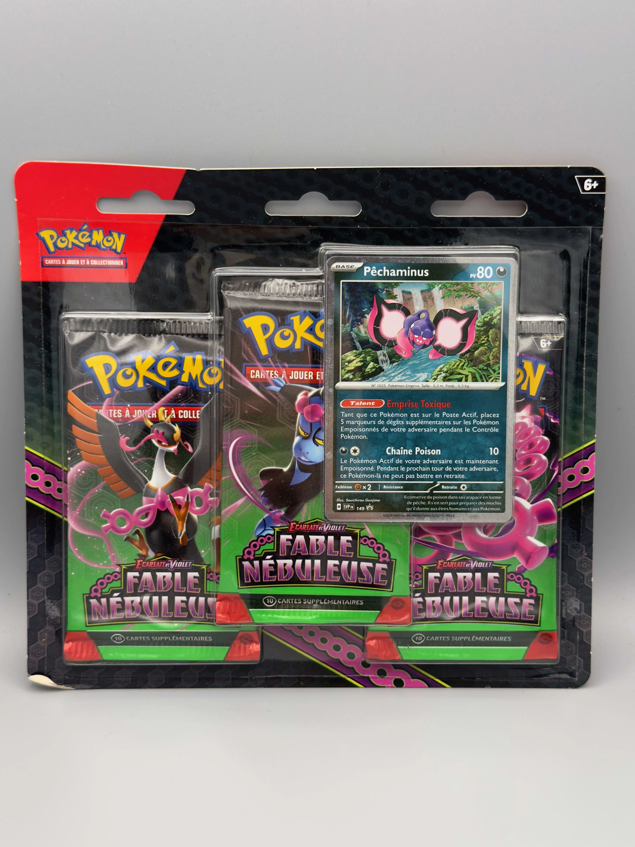 Tripack Fable Nébuleuse avec une carte promo de Péchaminus