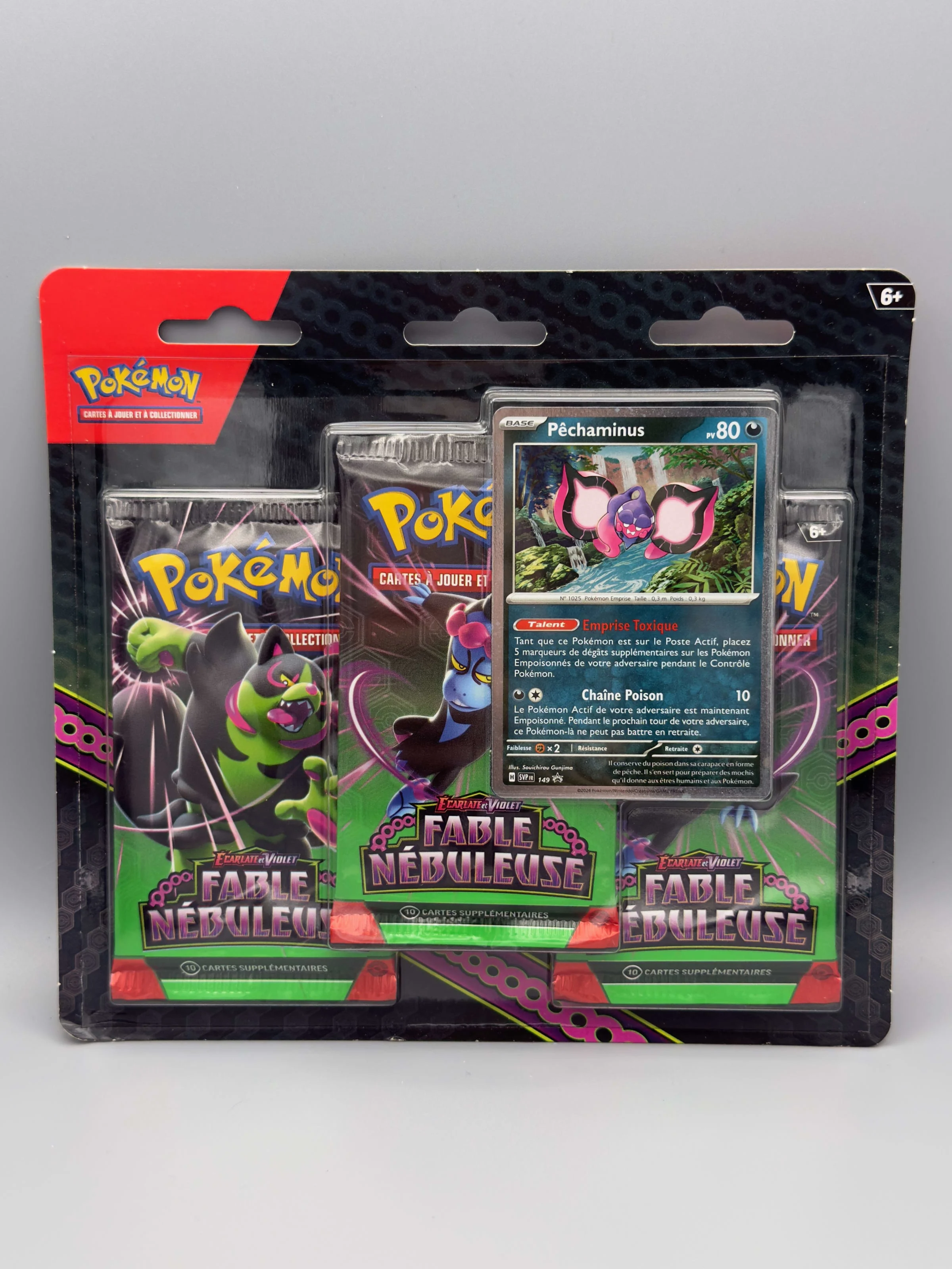 Tripack Fable Nébuleuse avec une carte promo de Péchaminus