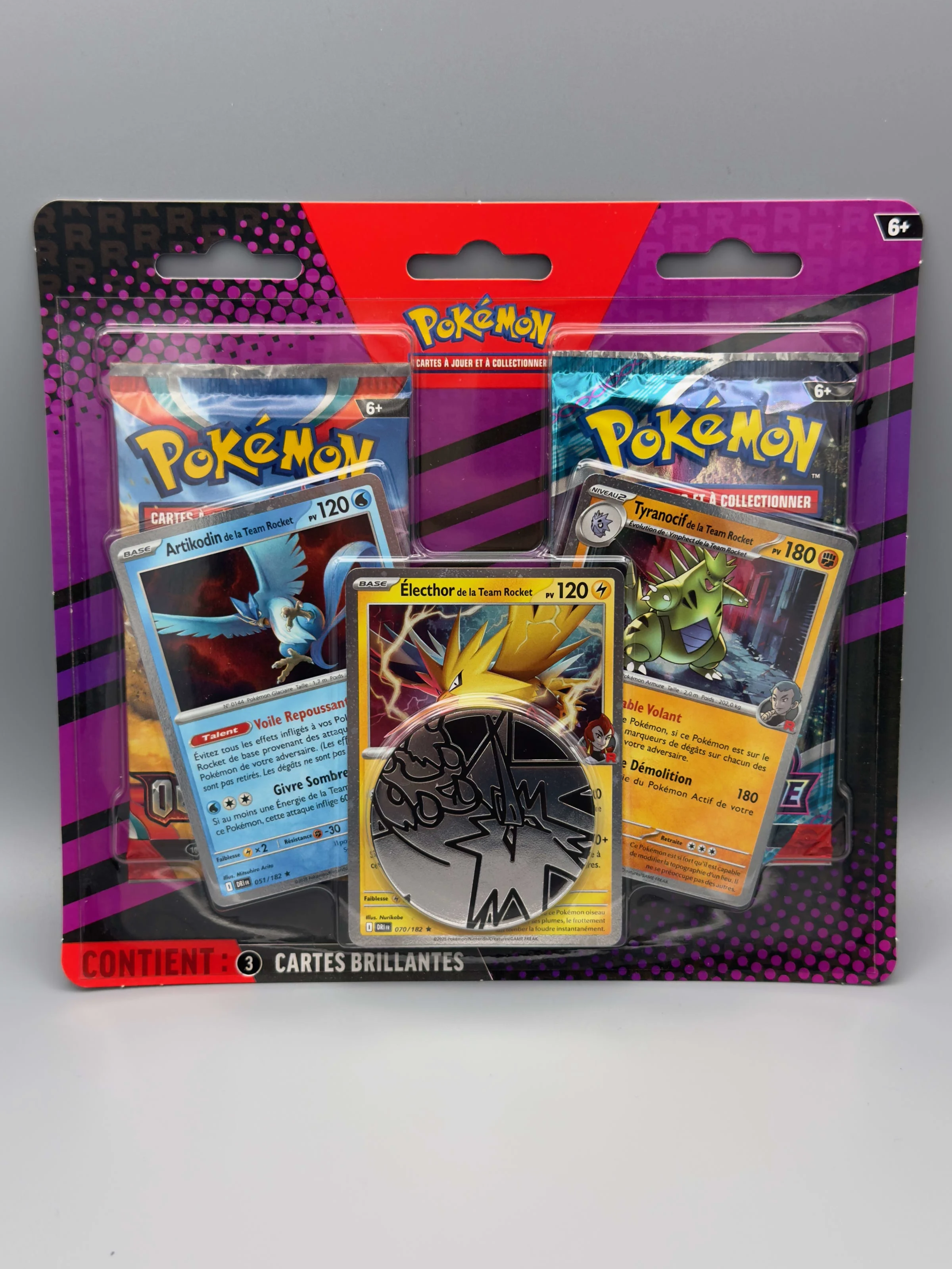 Duo pack (Artikodin / Électhor / Tyranocif)