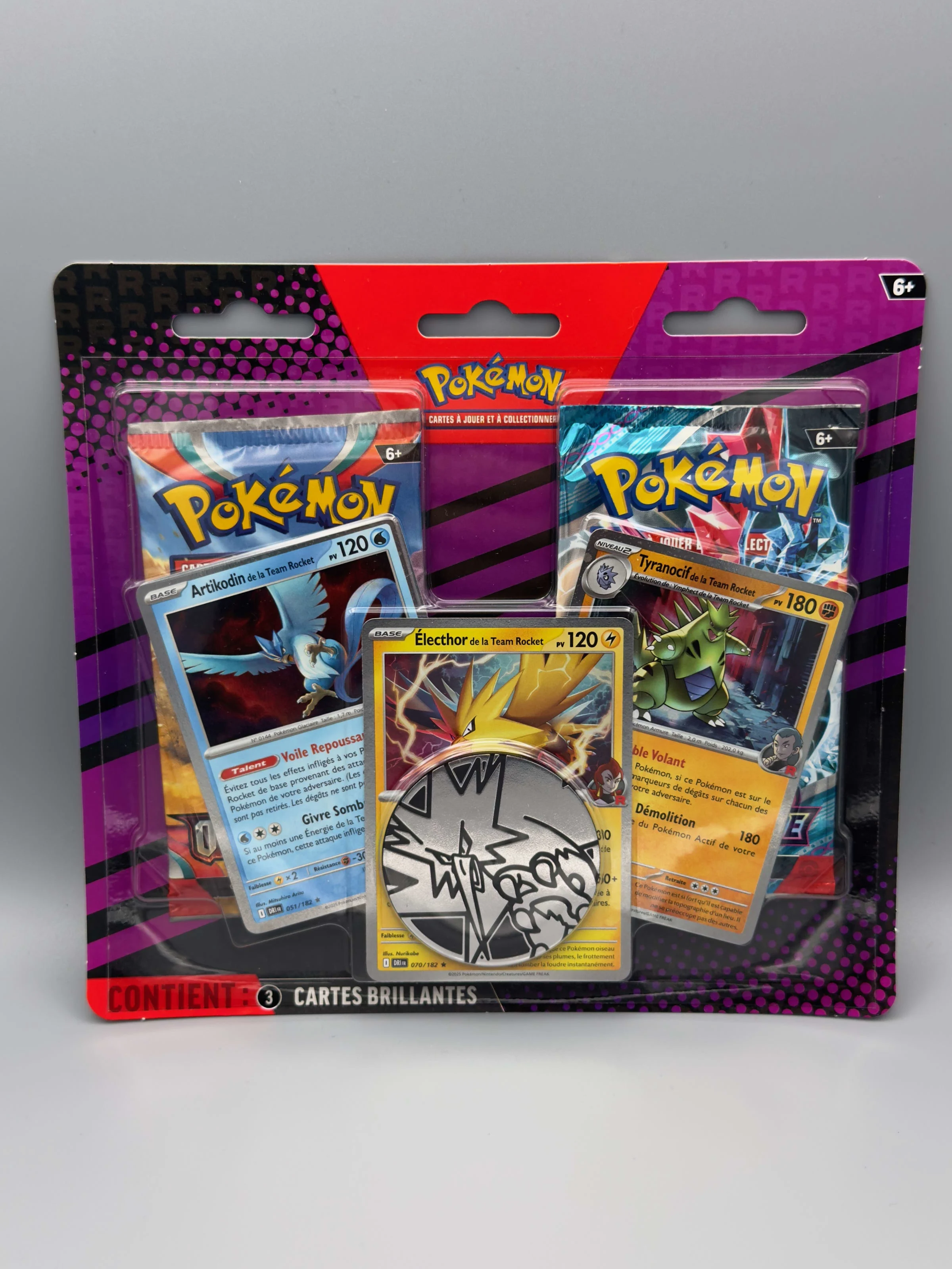 Duo pack (Artikodin / Électhor / Tyranocif)