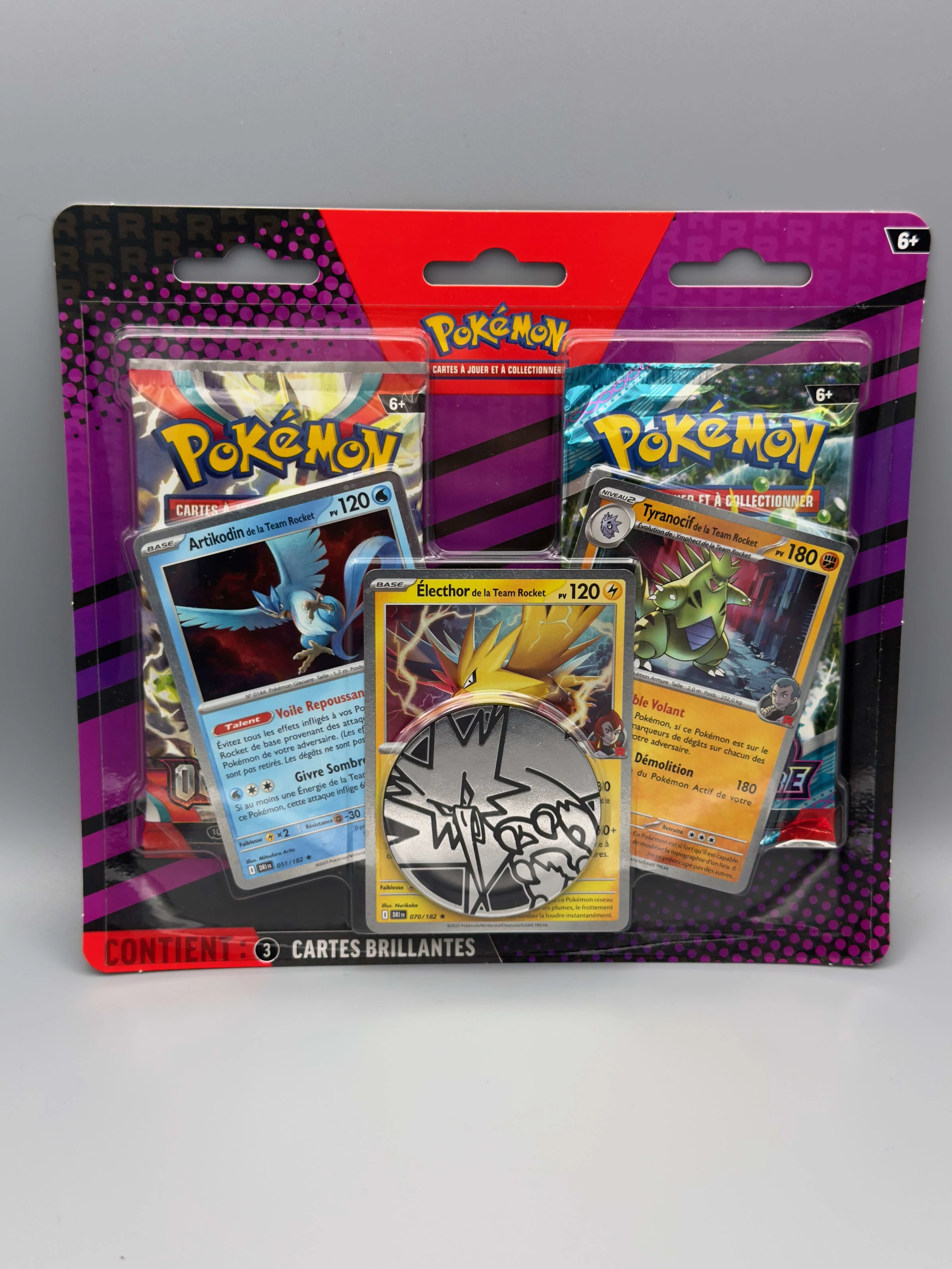 Duo pack (Artikodin / Électhor / Tyranocif)