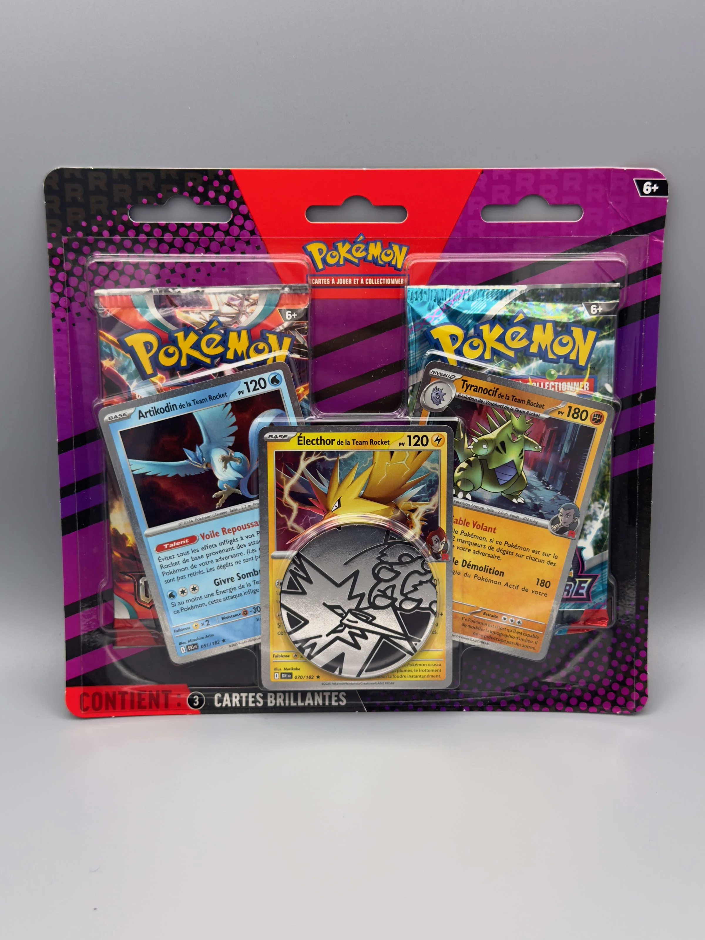 Duo pack (Artikodin / Électhor / Tyranocif)