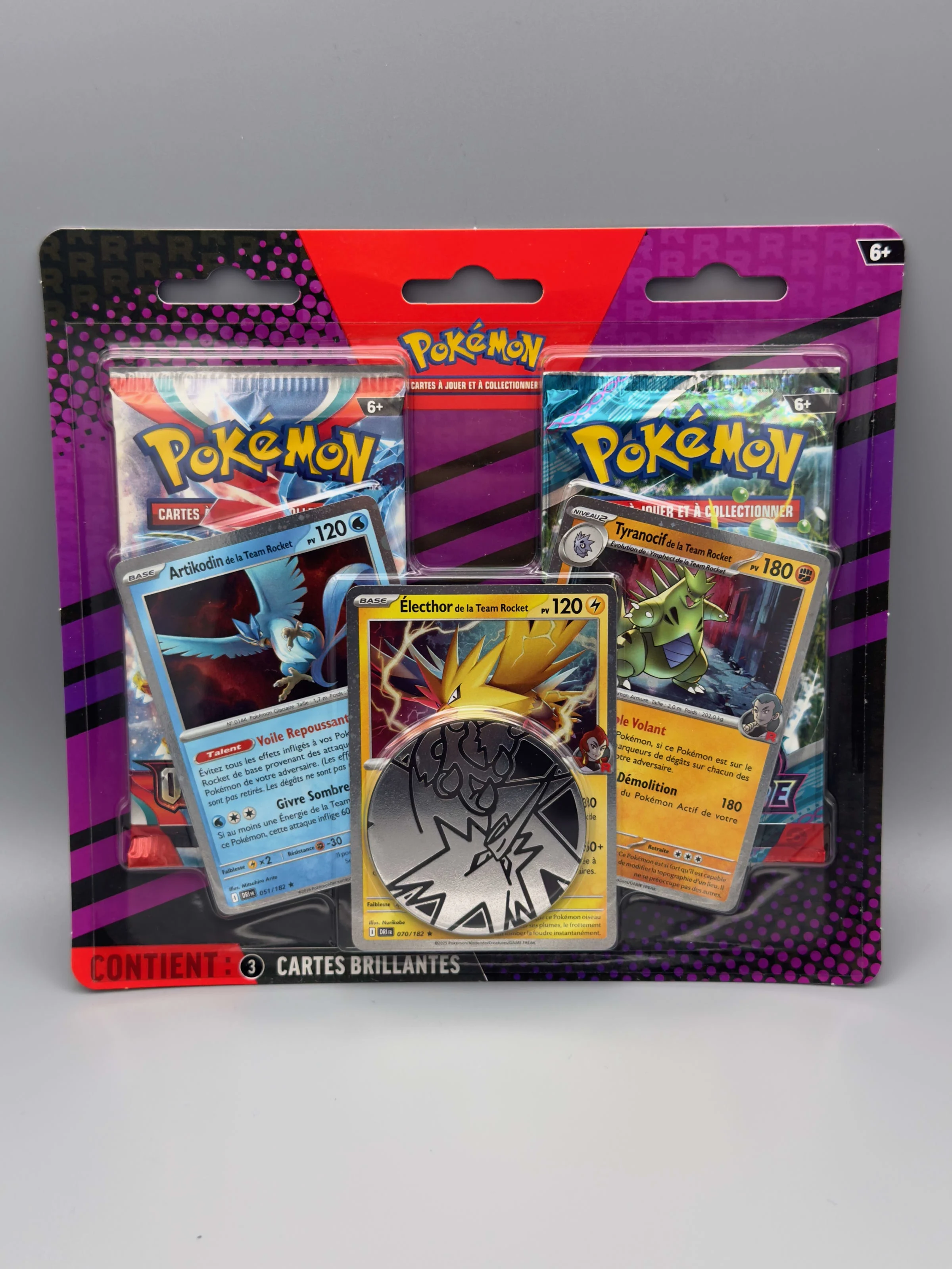 Duo pack (Artikodin / Électhor / Tyranocif)