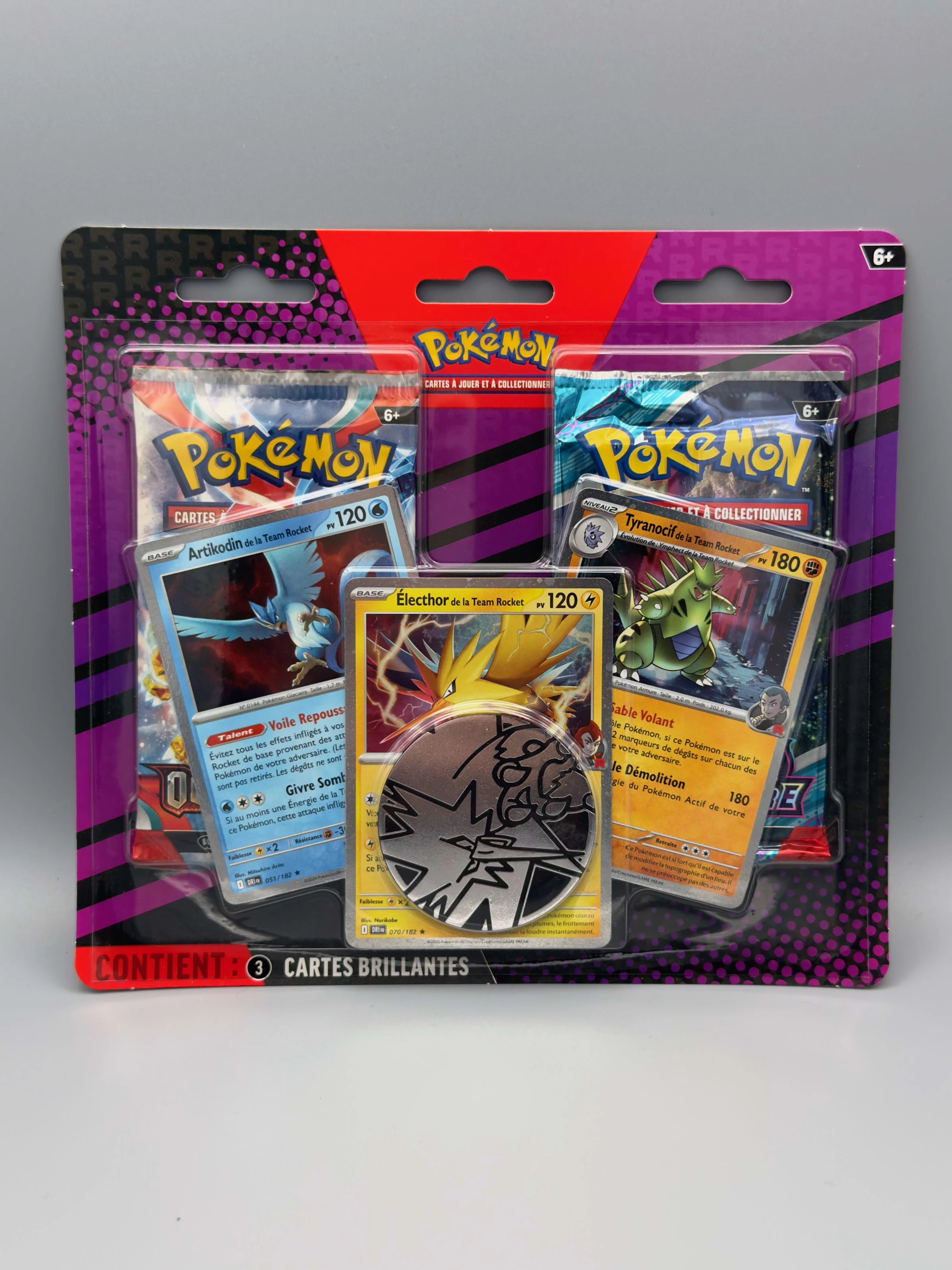 Duo pack (Artikodin / Électhor / Tyranocif)