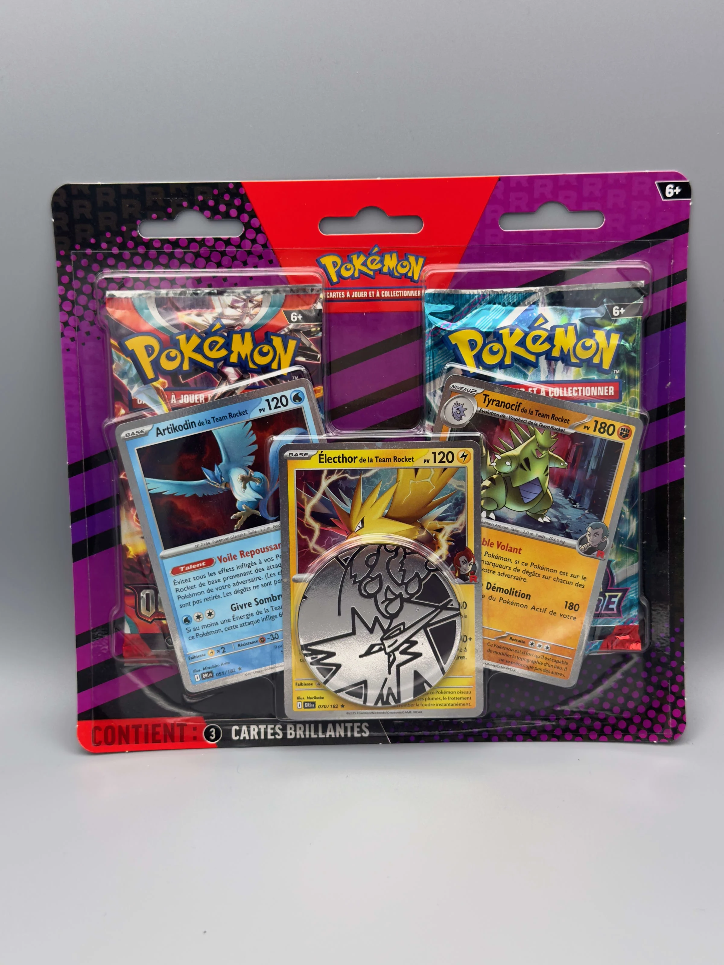 Duo pack (Artikodin / Électhor / Tyranocif)