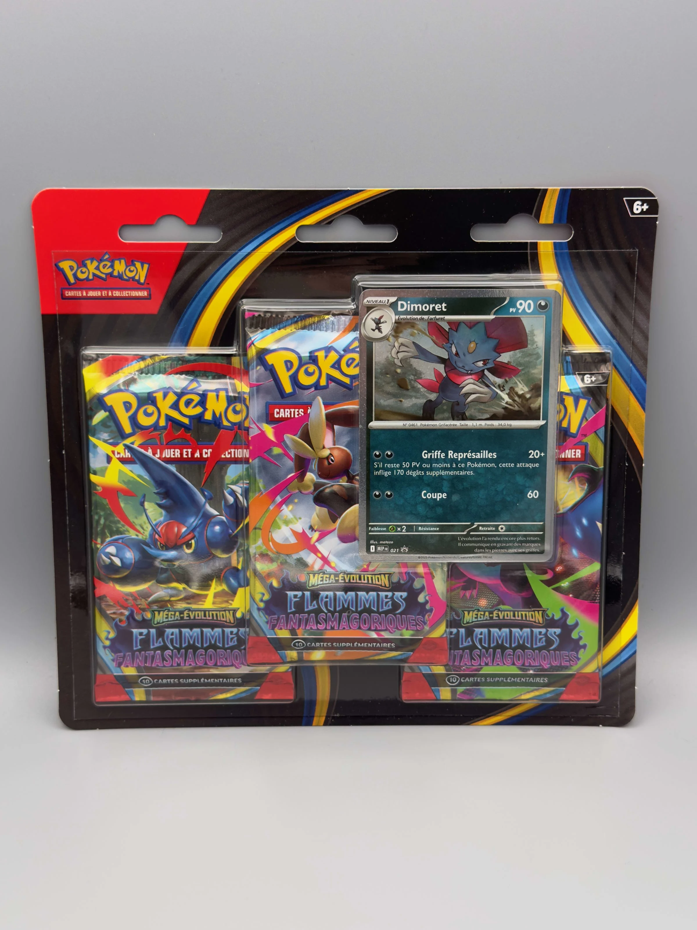 Tripack Flammes Fantasmagoriques avec une carte promo de Dimoret
