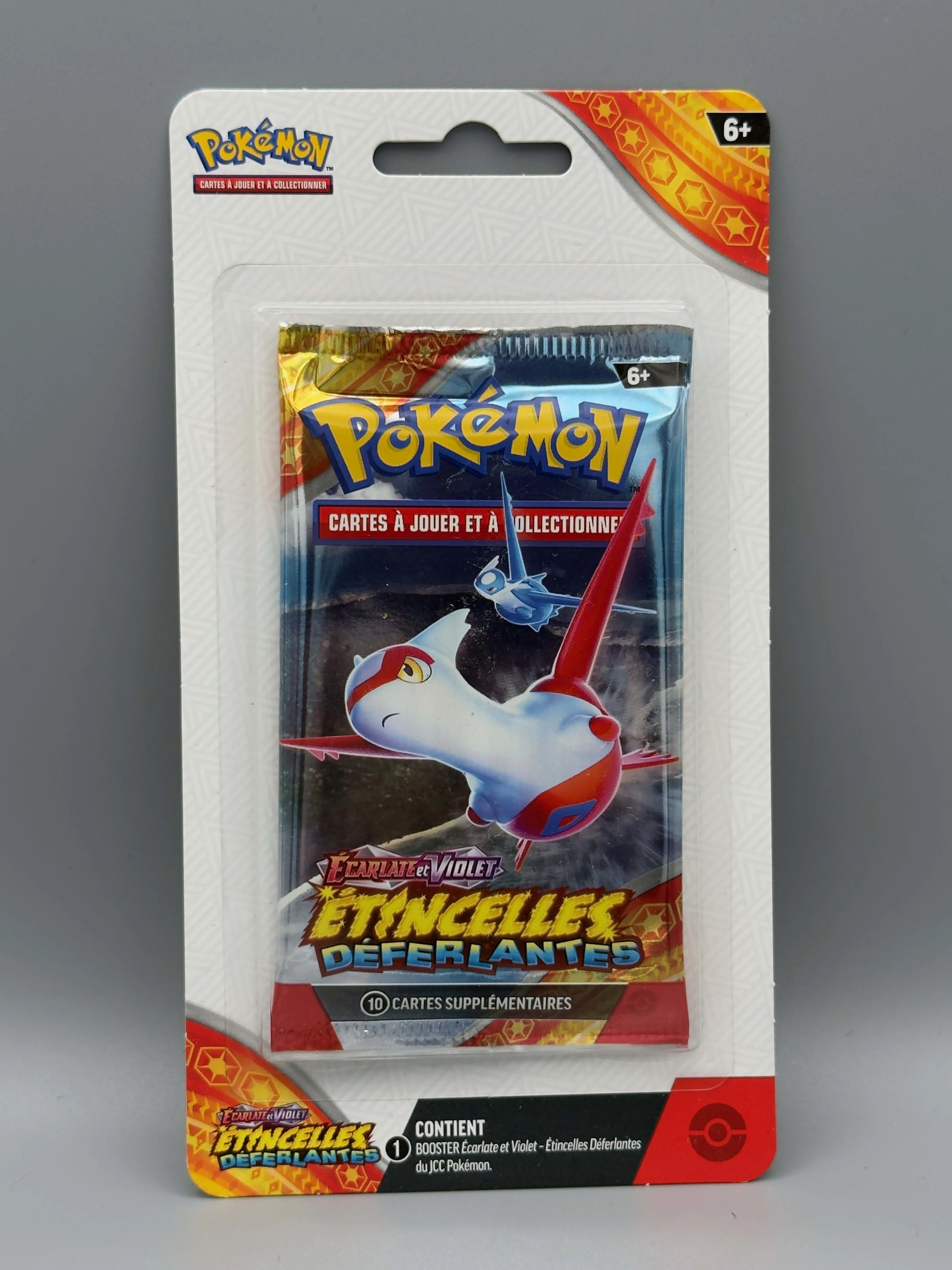 Booster blister Étincelles Déferlantes, illustration de Latias & Latios