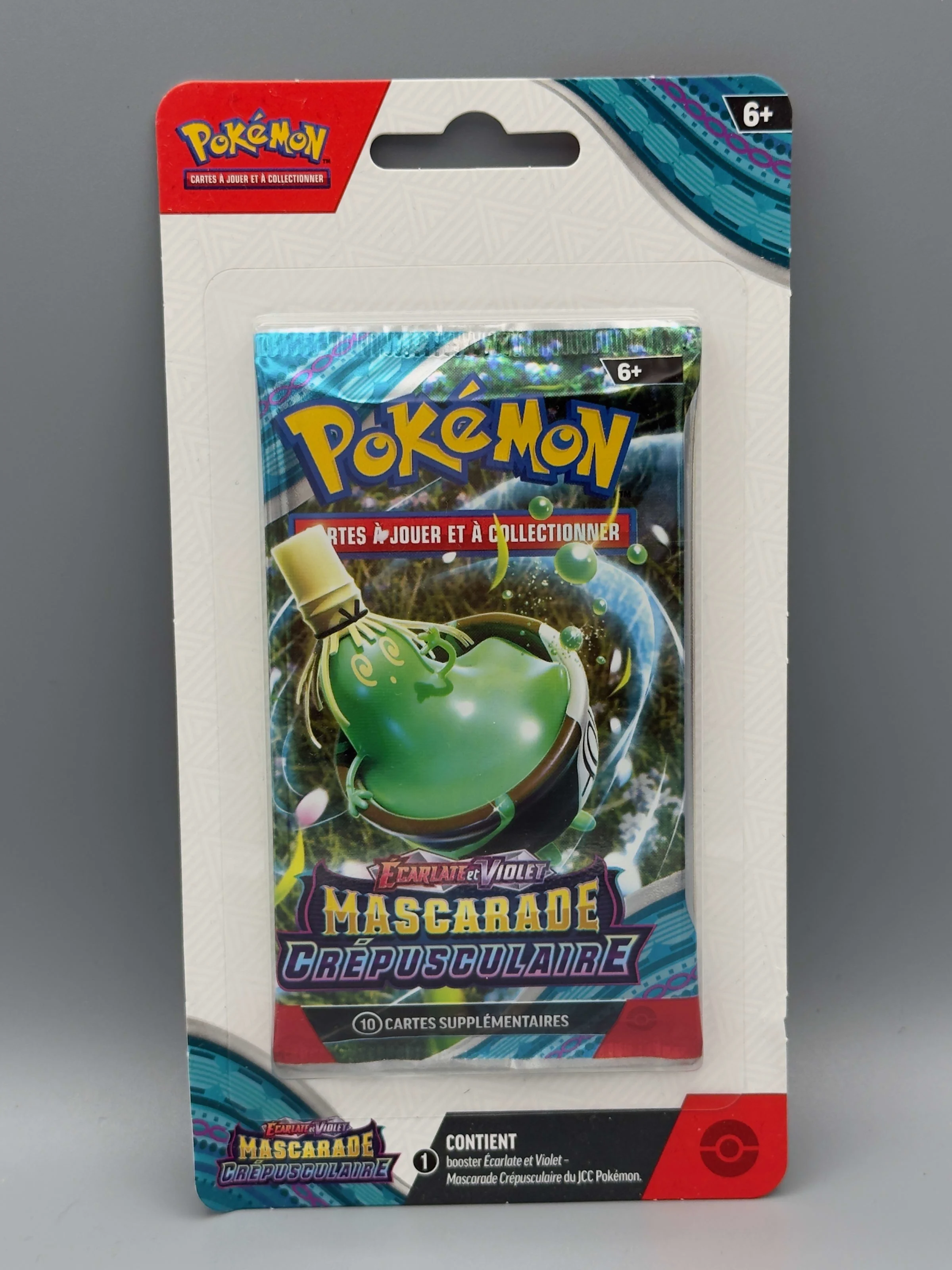 Booster blister Mascarade Crépusculaire, illustration Poltchageist