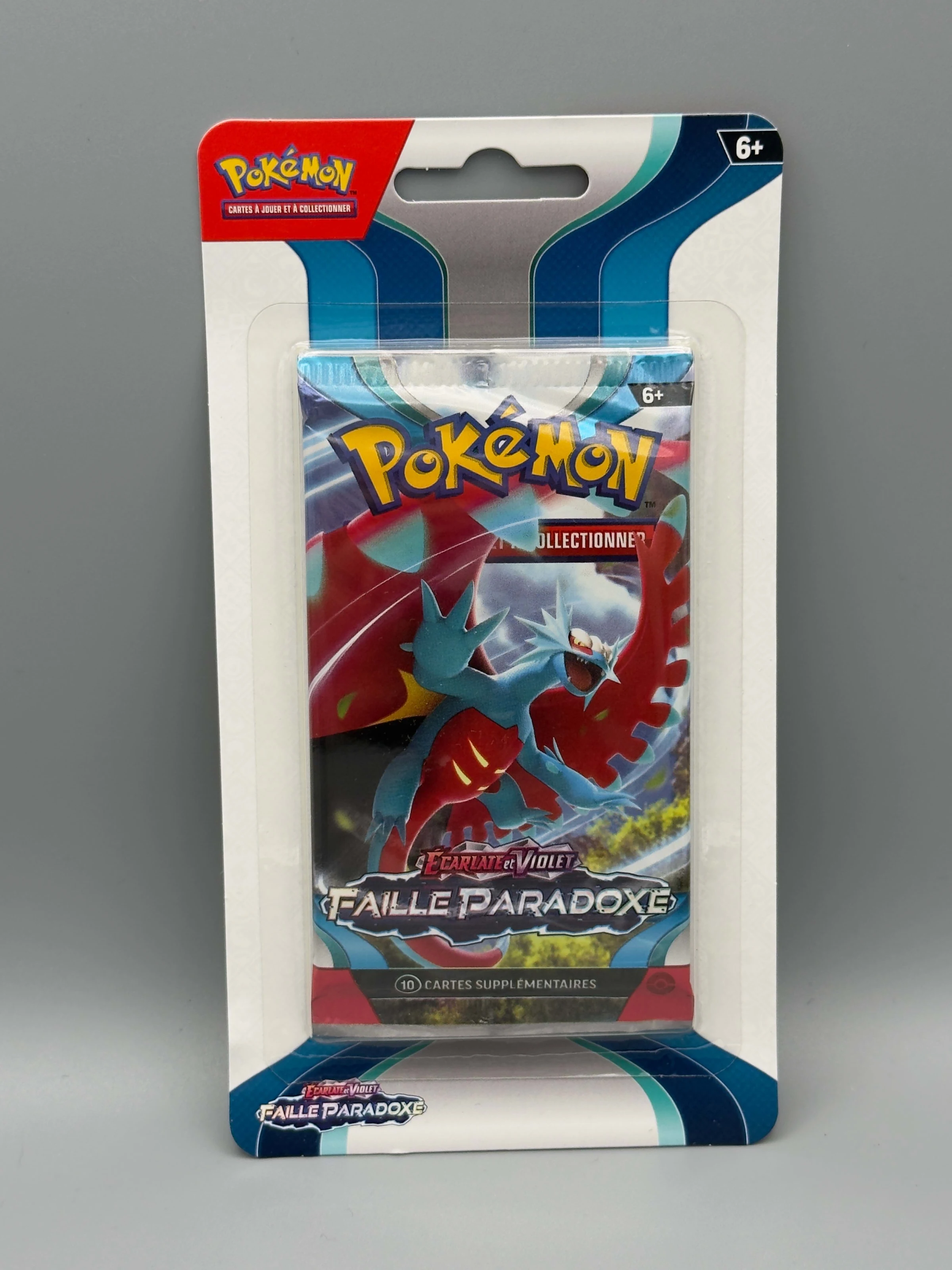 Booster blister Faille Paradoxe Crépusculaire, illustration Rugit-Lune