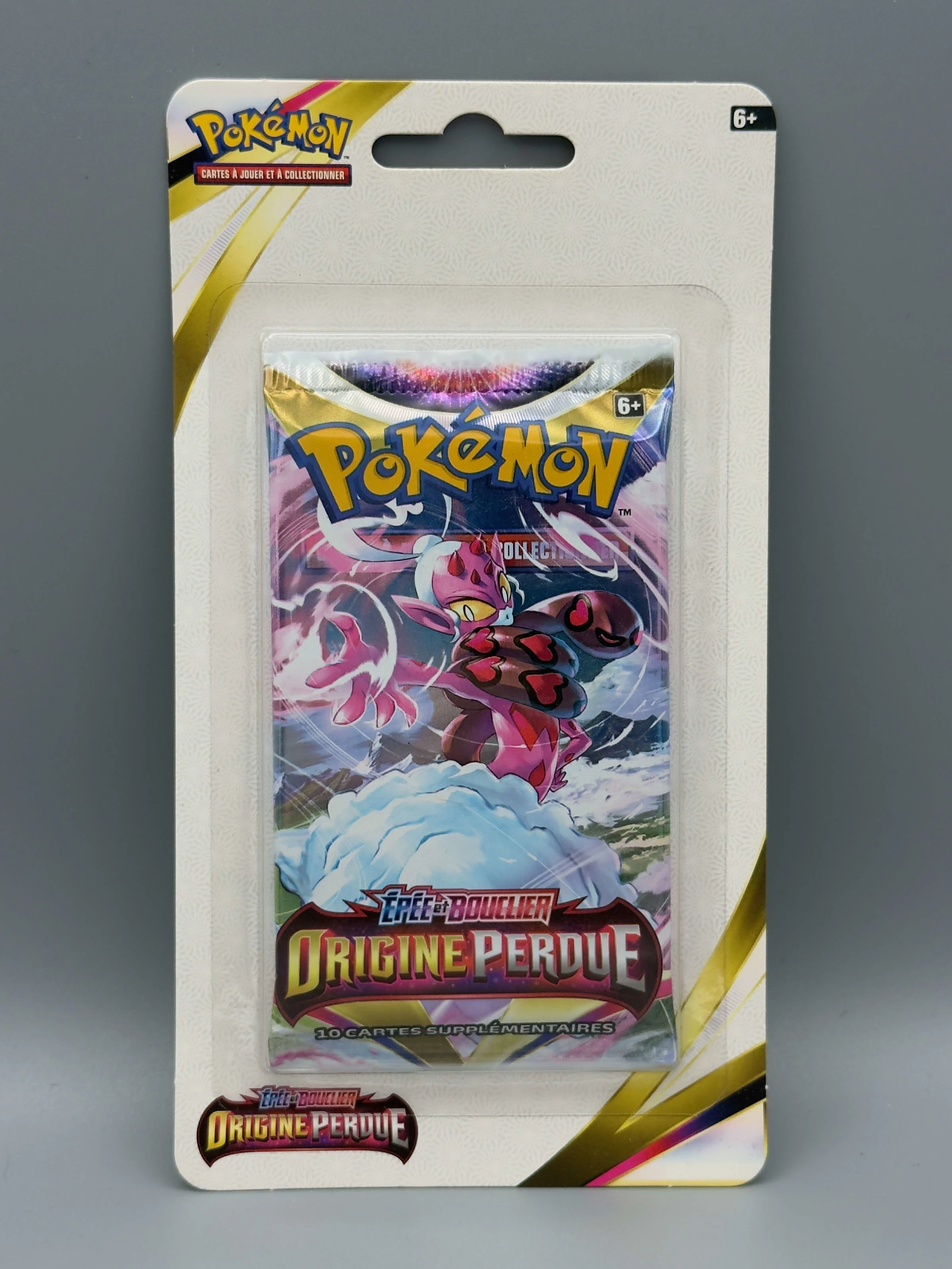 Booster blister Origine Perdue, illustration Amovénus