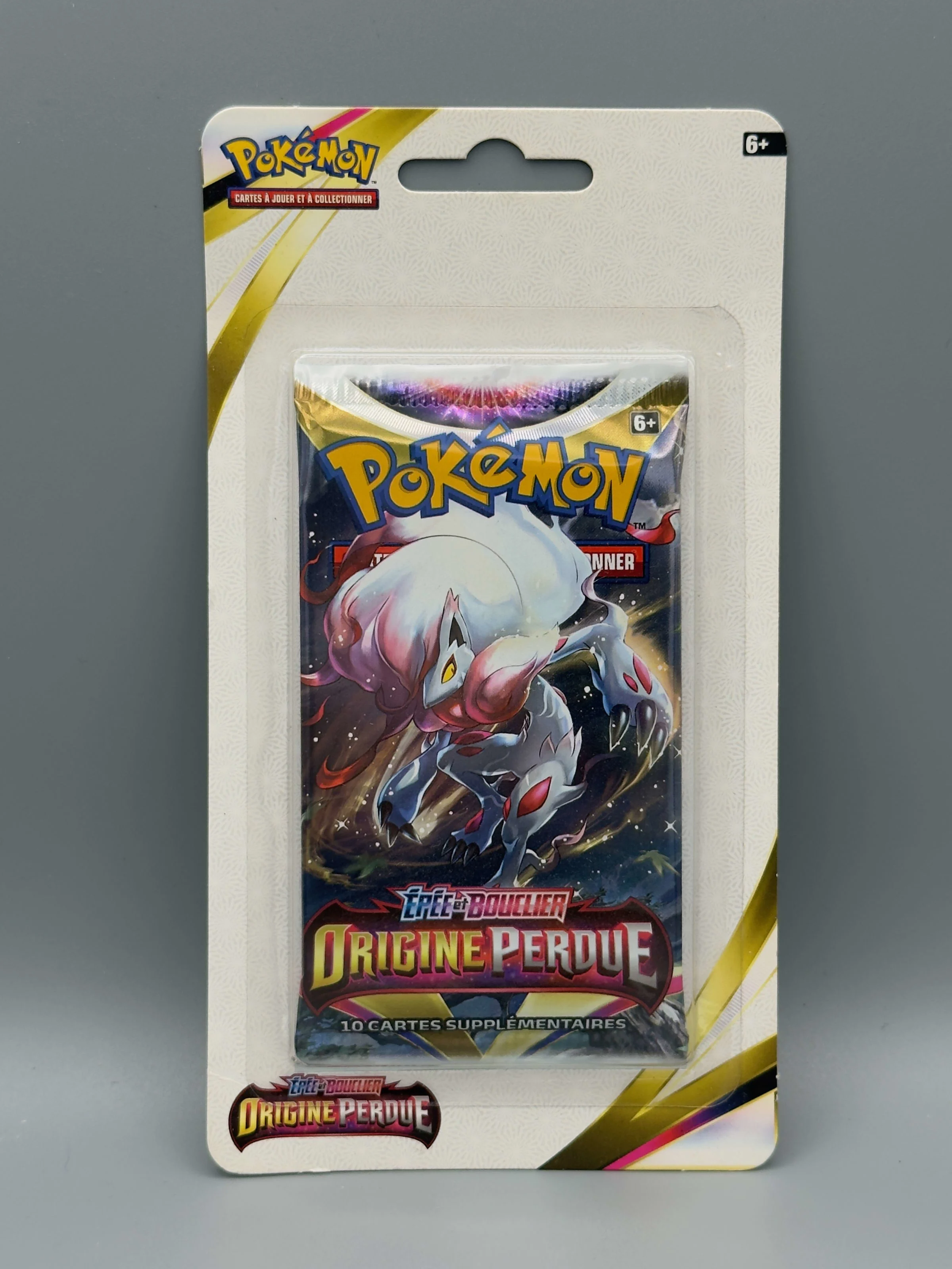 Booster blister Origine Perdue, illustration Zoroark 