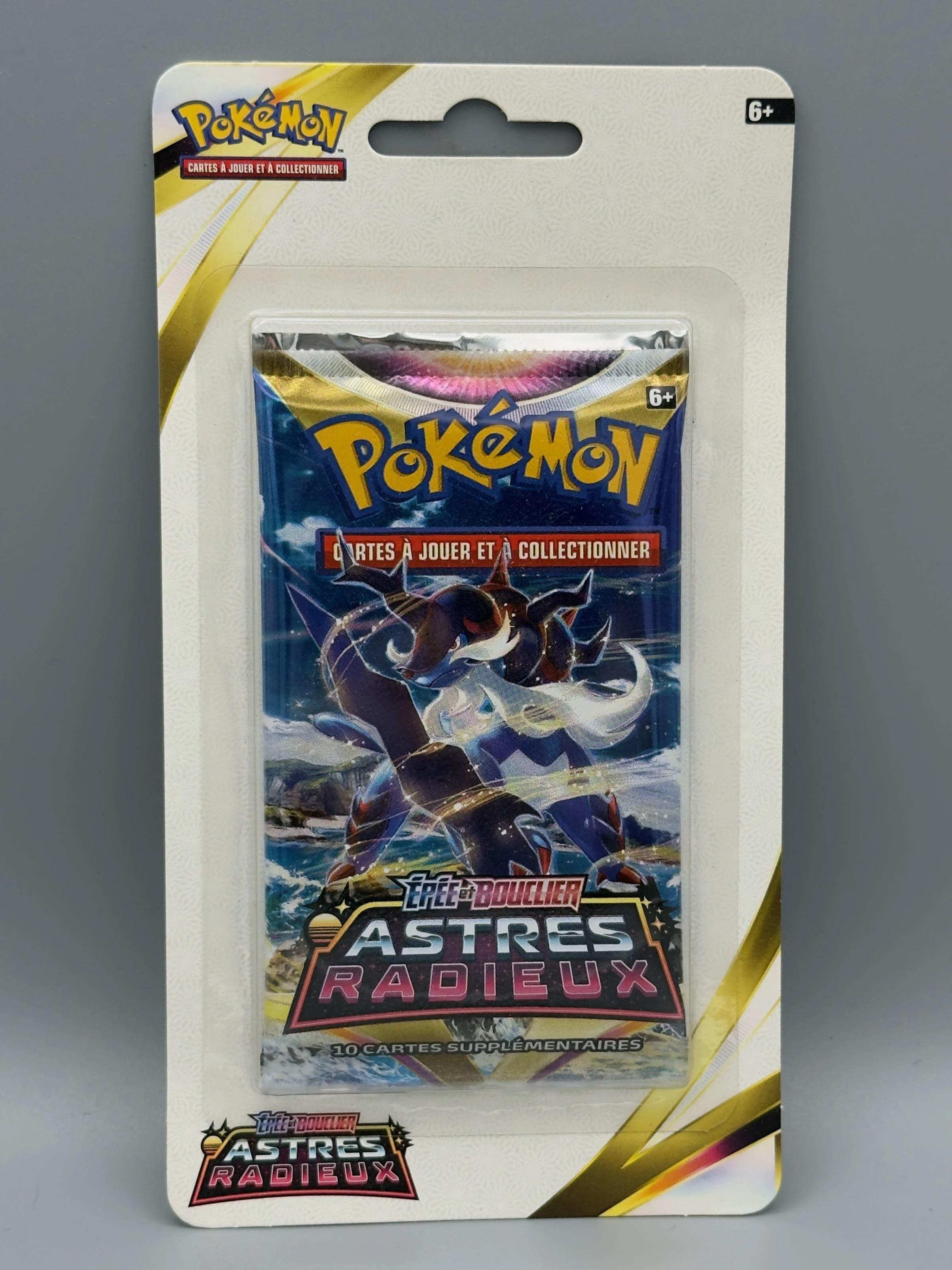 Booster blister Astres Radieux, illustration Clamiral