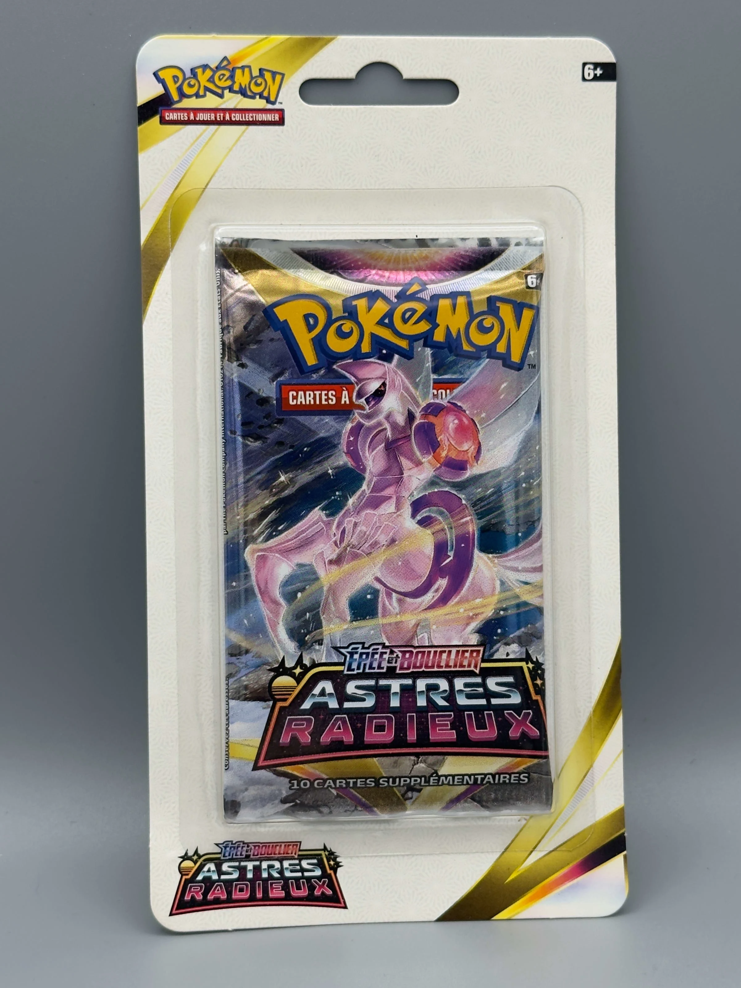 Booster blister Astres Radieux, illustration Palkia