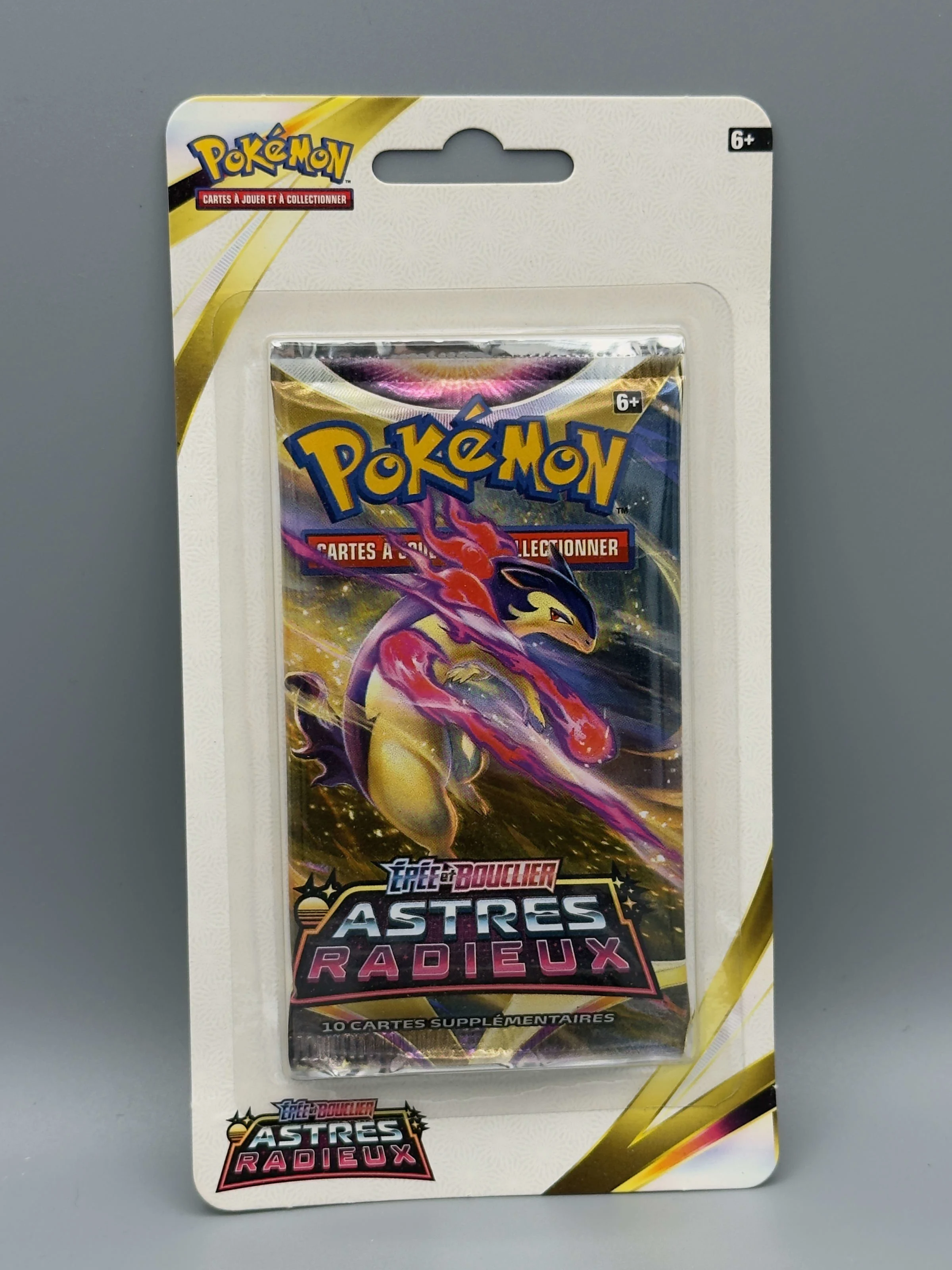 Booster blister Astres Radieux, illustration Typhlosion
