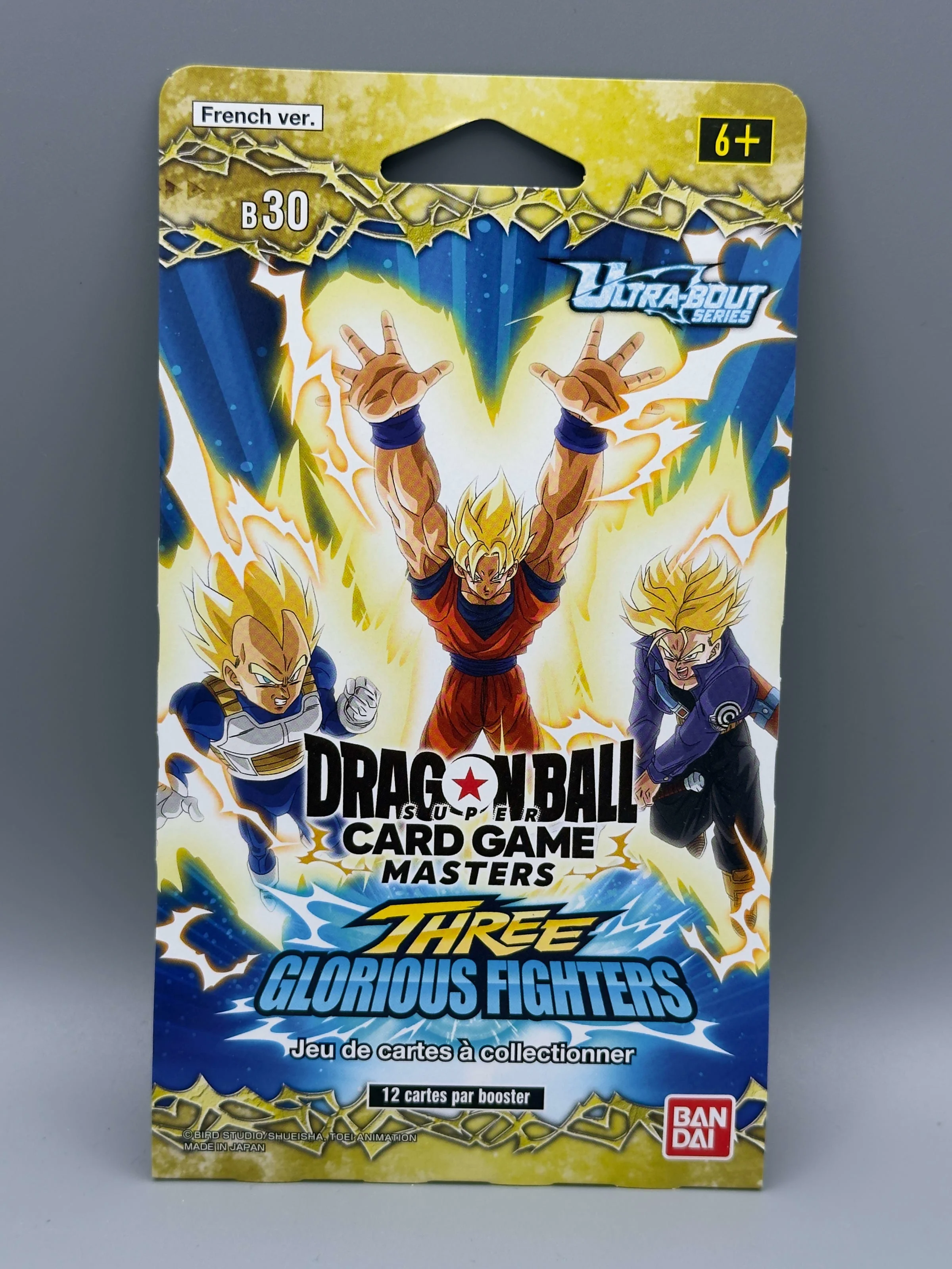 Booster Blister Dragon Ball Super Card Game Masters B30 – Three Glorious Fighters