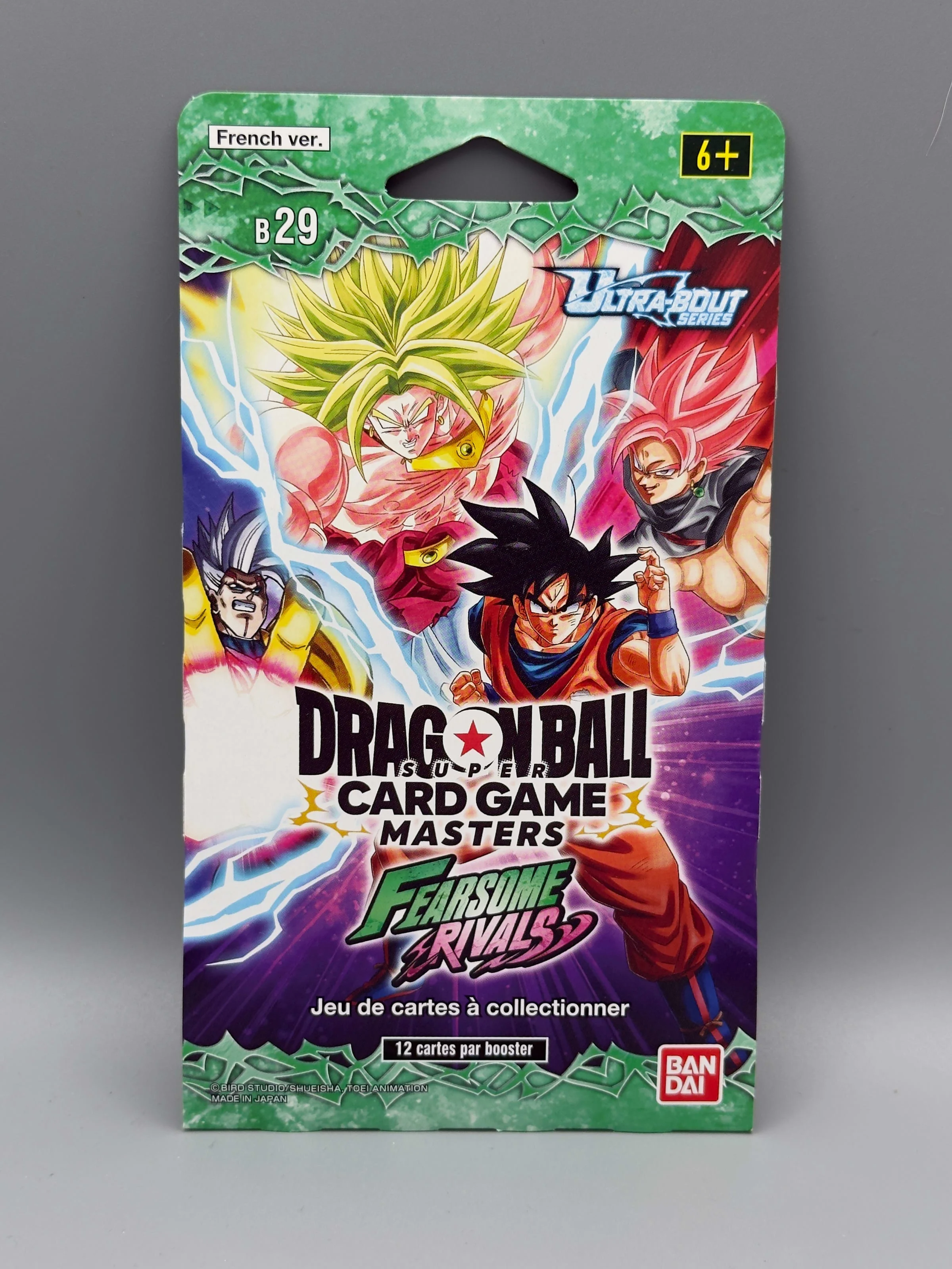 Booster blister Dragon Ball Super Card Game Masters – Fearsome Rivals (B29)